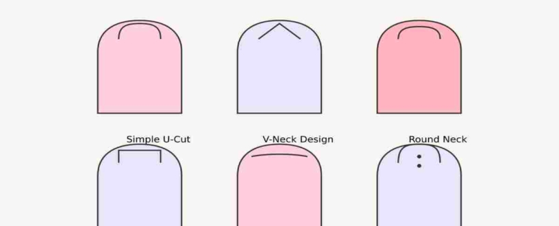 Simple Blouse Back Neck Designs